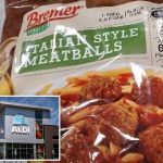 Metal fragments found in frozen meatballs sold at Aldi stores nationwide prompts recall