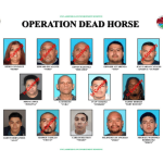 MacArthur Park 18th Street gang gambling crackdown arrests